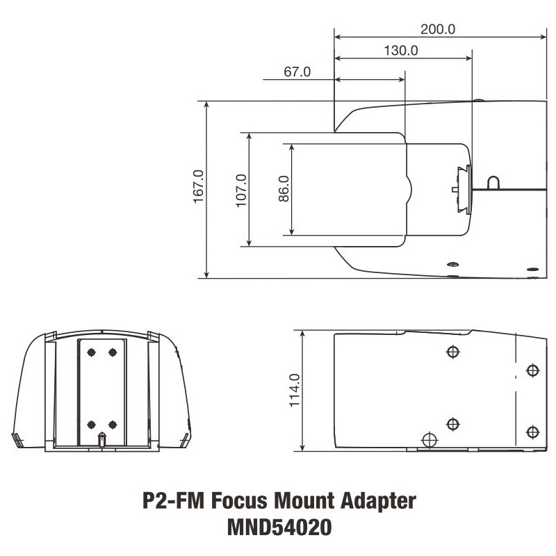 Nikon Headmount P2-FM Focusing Mount Adaptors