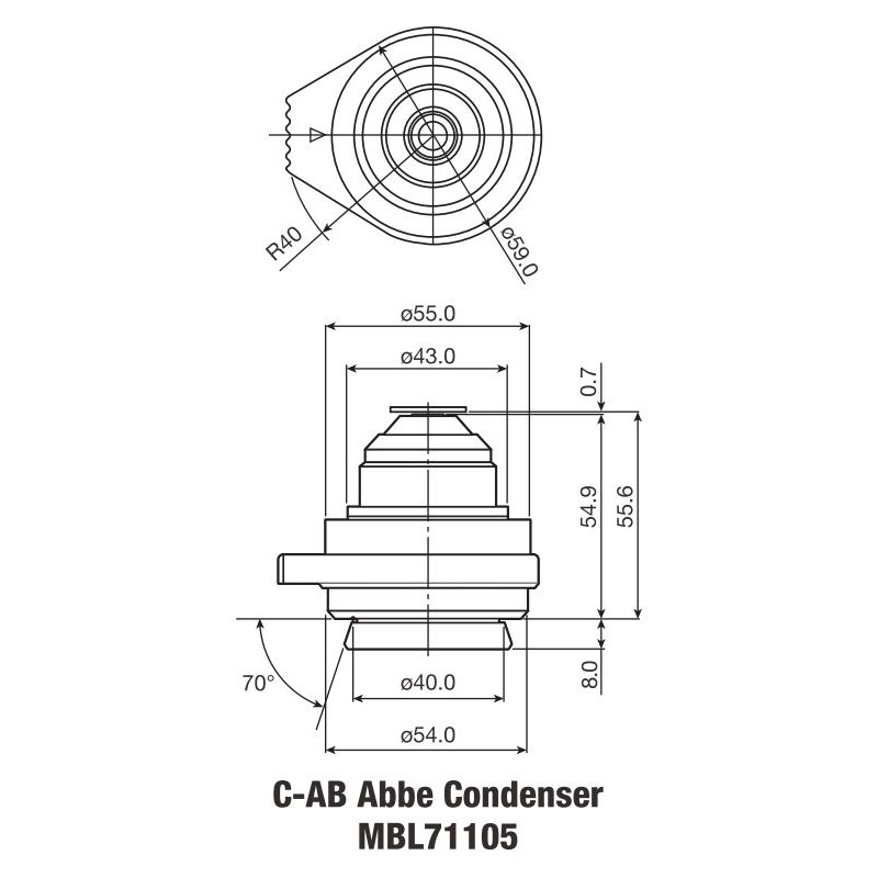 Nikon C-C Abbe Condenser N.A. 0.90)