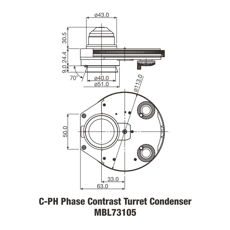 Nikon C-C Phase Contrast Condenser