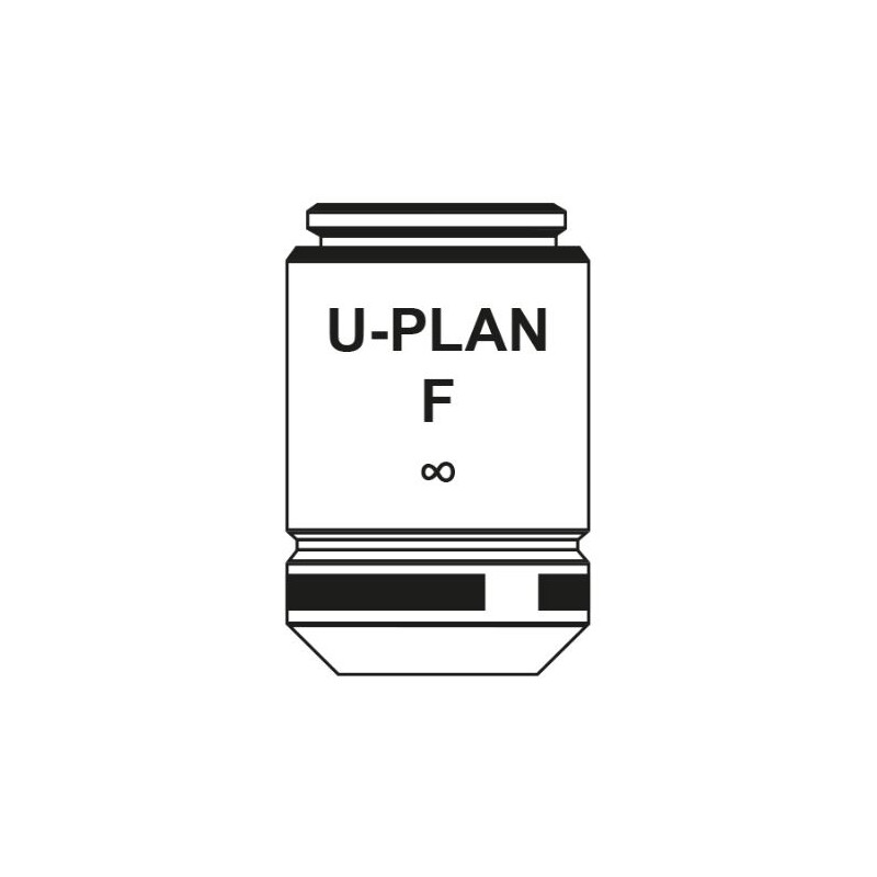 Optika objetivo IOS U-PLAN F objective 4x/0.13, M-1075