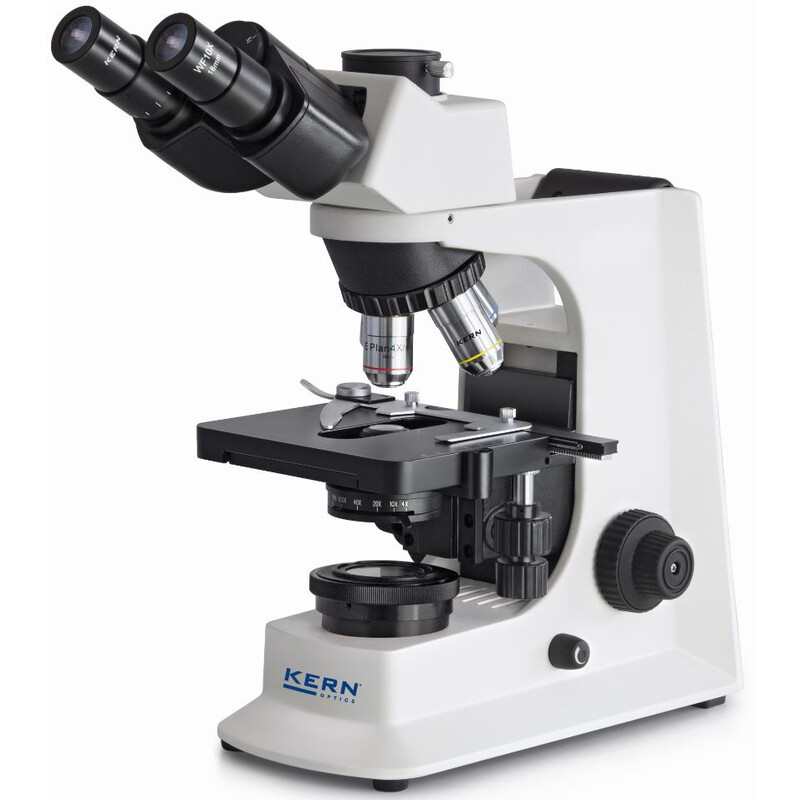 Microscope Kern Trino Plan 4/10/40/100, WF10x18, 3W LED, OBF 133