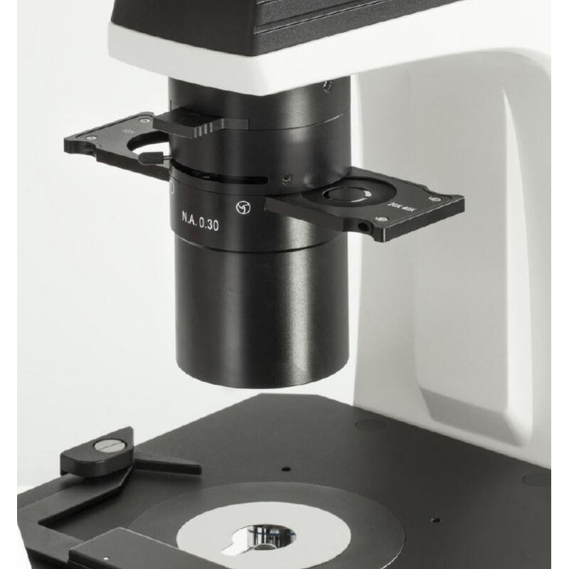 Kern Inverted microscope Trino, 100W HBO EPI-FL (B/G), Inf Plan 10/20/40/20PH, WF10x22, 30W Hal, OCM 165