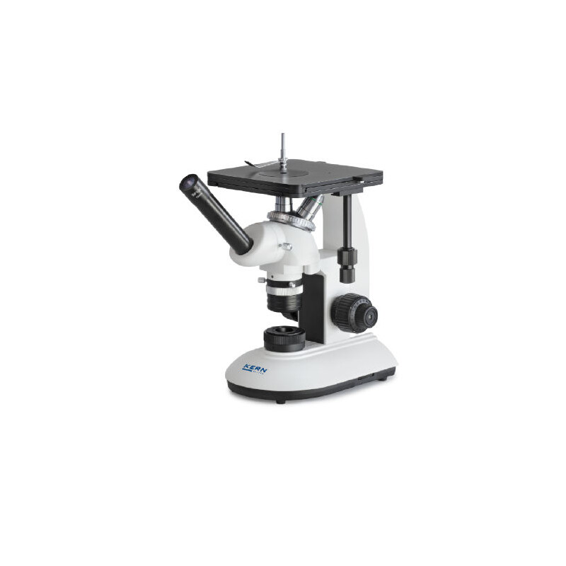 Microscope inversé Kern OLE 161, invers, MET, mono, DIN planchrom,100x-400x, Auflicht, LED, 3W