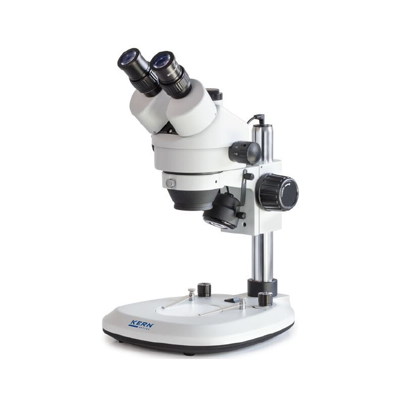 Kern Stereo zoom microscope OZL 463, Bino, Greenough, 0.7-4.5x, HWF10x20, 3W LED