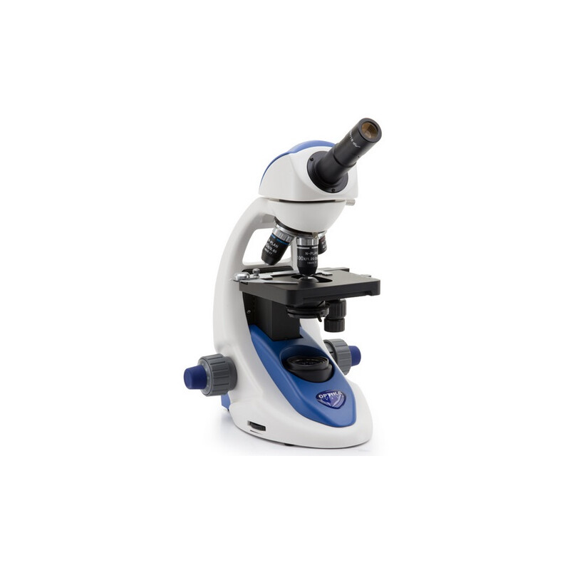 Microscope Optika B-191PL,mono, DIN, N-plan, 40-1000xO/W, X-LED