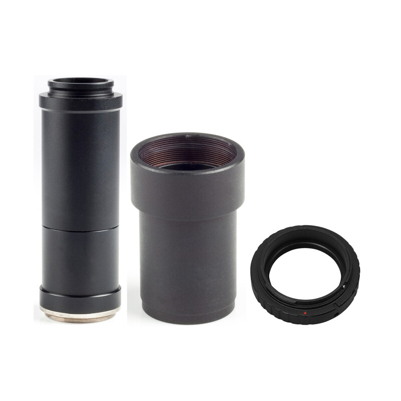 Motic Camera adaptor Set (4x) f. Full Frame with T2 ring for Canon