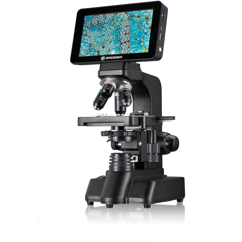 Bresser Researcher LCD Microscope, screen, 40x-600x, DL, LED, 16MP