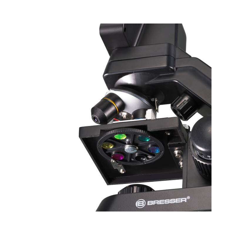 Bresser Microscope Biolux Touch, screen, 30x-1125x, AL/DL, LED, 5 MP, HDMI, Mikroskop für Schule und Hobby