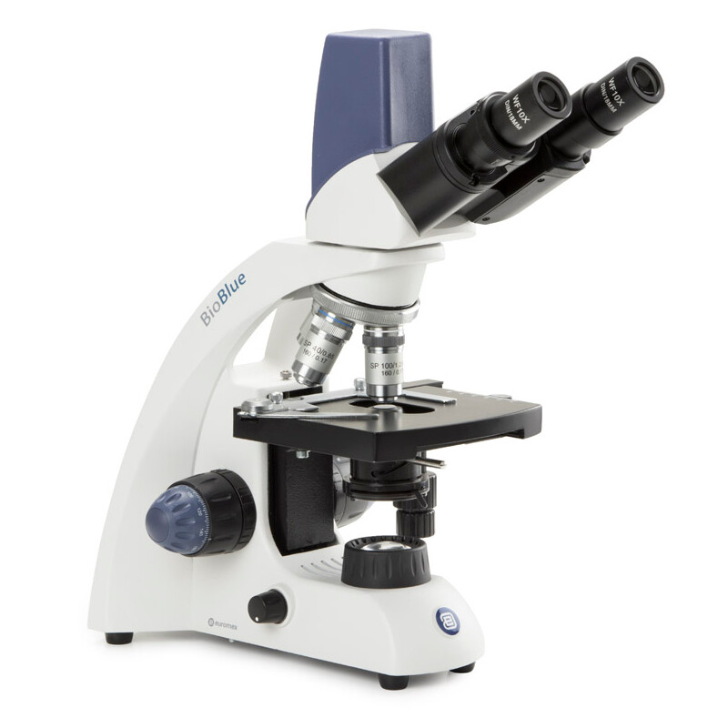 Euromex Microscoop BioBlue microscope, BB.4267, digital, bino, DIN, 40x-1000x, 10/18, NeoLED, 1W