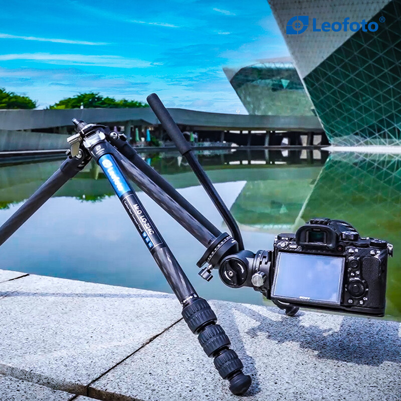 Leofoto Carbon-Dreibeinstativ LO-224C Mr.O + Videoneiger BV-1R