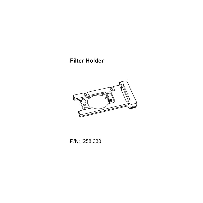 SCHOTT Empty filter holder for KL, for insert filter Ø = 28mm