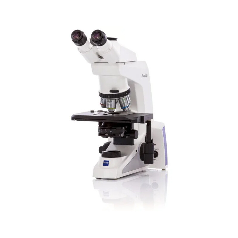 Microscope ZEISS , Axiolab 5, PH, trino, infinity, plan, 2.5x, 5x, 10x ,40x, 10x/22, Dl, LED, 10W, Axiocam208