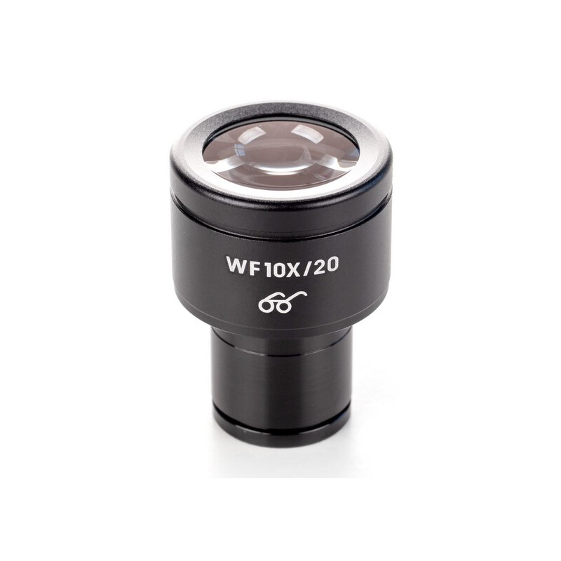 Kern Eyepiece Okular Ø 23,2 mm, OBB-A1618, HWF 10x/Ø20mm, mit Skala 0,1mm, High-Eye-Point, Anti-Fungus