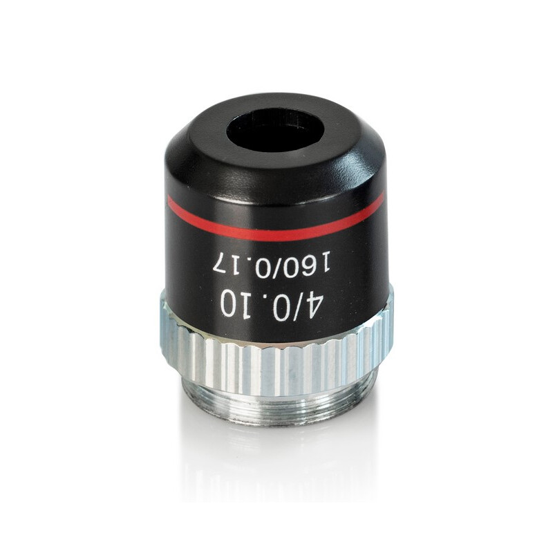 Kern Objective Lens, OBB-A3203, achro, 4x/0.1mm, w.d. 27mm