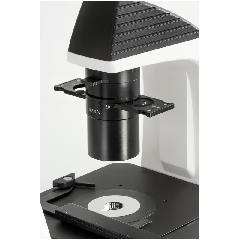 Kern Inverted microscope OCM 168, FL, PH, trino, Abbe N.A. 0.3 fixed Condensor, 10x-40x, 5W LED, Al/Dl