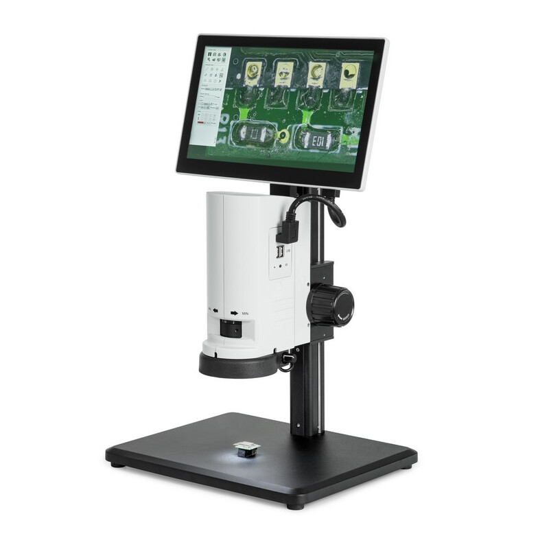 Kern Microscope OIV 254, digital, 0,7x-5x, LED, Al, HDMI