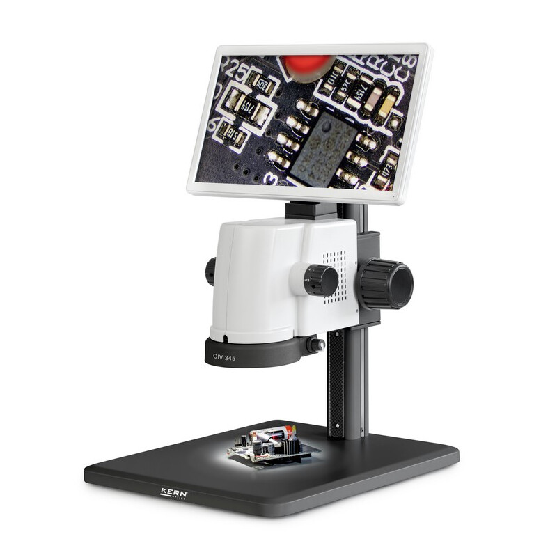 Kern Microscope OIV 345, digital, 0.7x-4.5x, LED, Al, HDMI