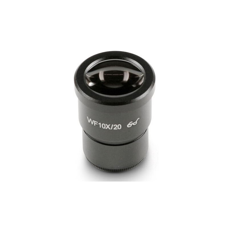 Kern Eyepiece Ø 30 mm, OZB-A4635, HWF 10x/Ø20mm, with scale 0.1mm, High-Eye-Point, Anti-Fungus