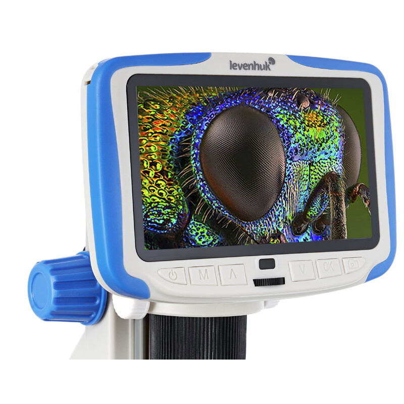 Levenhuk Microscope Rainbow DM500 2MP 1/2.9" 2.8µm 7-50x LCD CMOS Color Digital