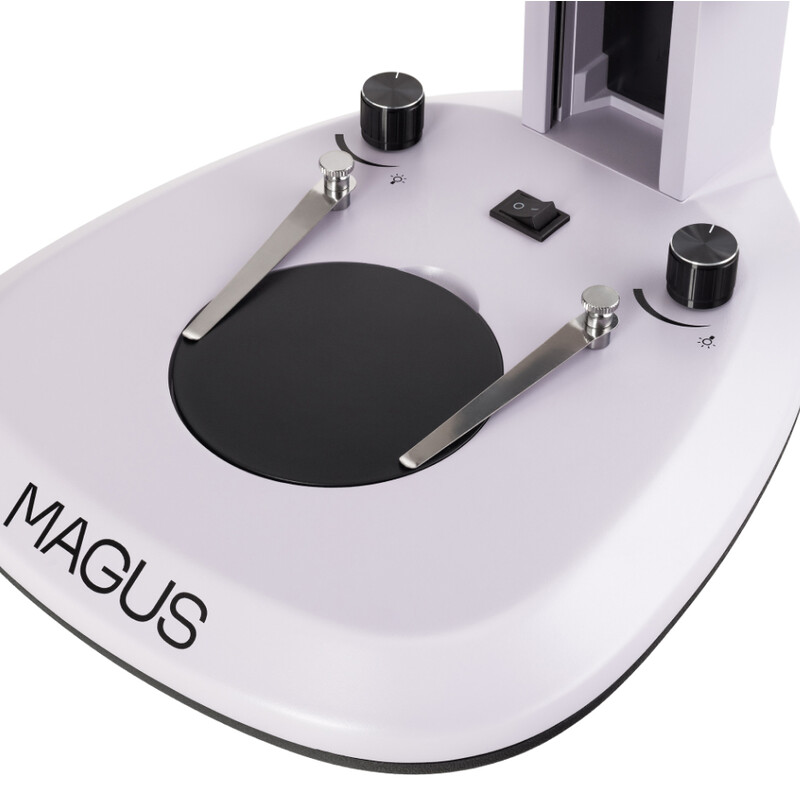 MAGUS Microscopio stereo 7T 6.7x-45x trino Greenough 3W LED