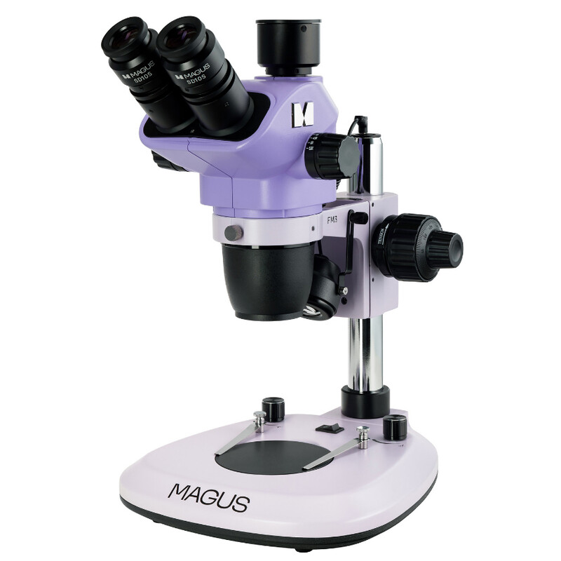 MAGUS Stereo microscope 8T 6.5x-55x trino Greenough 3W LED