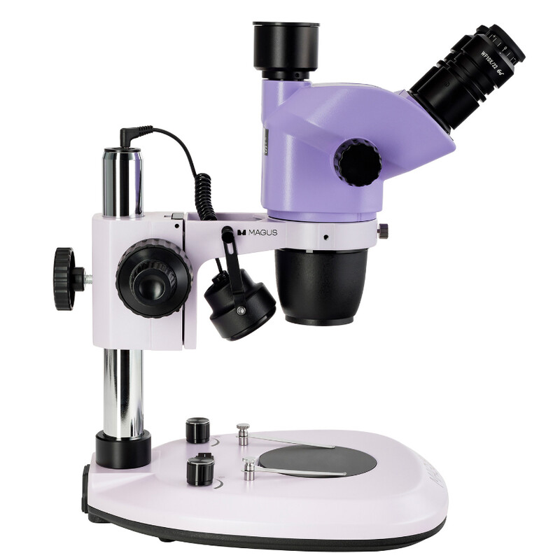 MAGUS Stereo microscope 8T 6.5x-55x trino Greenough 3W LED