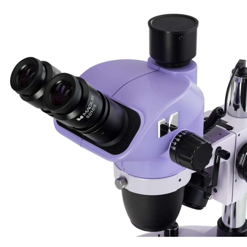 Microscope stéréoscopique MAGUS 8T 6.5x-55x trino Greenough 3W LED